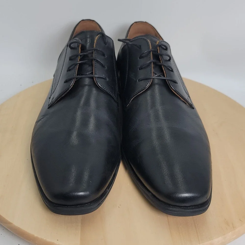 Florsheim Kierland Oxford Men Black Dress Shoes Size 10.5 W